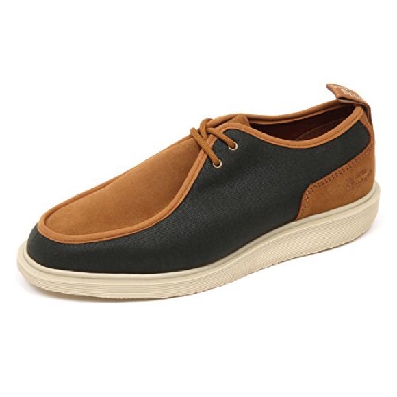 🆕Dr. Martens Leverton Canvas + Suede Slip NWT - Picture 2 of 10